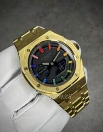 Gold colour CasiOak rainbow index