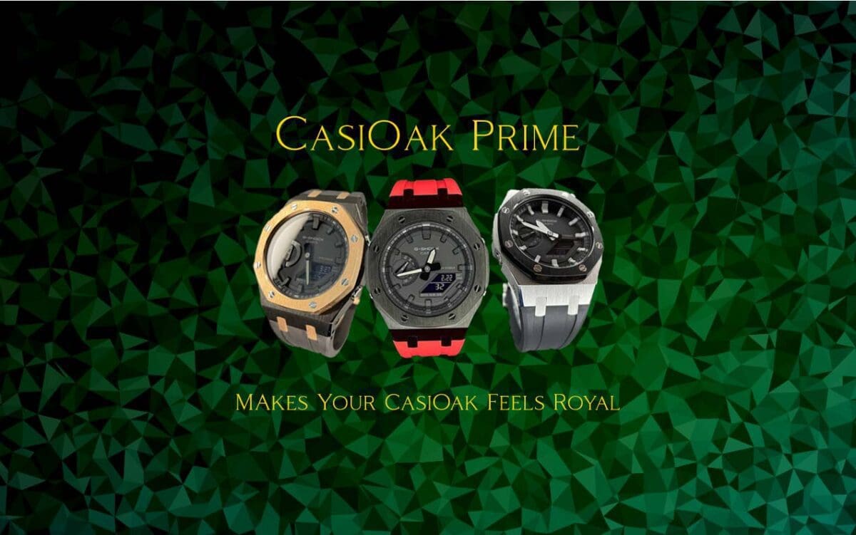 CasiOak Casio Gshock customize Casioak Malaysia custom