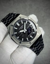 front view of CasiOak Offshore - Armour GunMetal 1A BGD