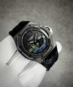 CasiOak Prime Full Black Musical customized gshock ga2100