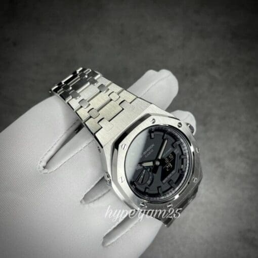 Silver AP royaloak ga2100-1a1top view