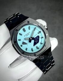 All black CasiOak with tiffany dial