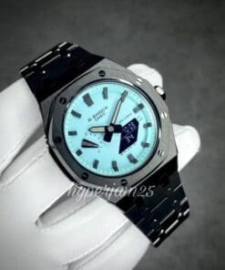 All black CasiOak with tiffany dial